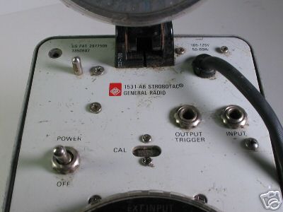 General radio strobotac 1531-ab