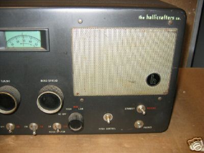 Hallicrafters s-40A shortwave receiver, nice, works