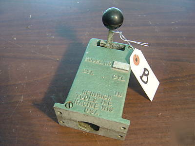 Heinrich air valve 34-18 used in working order tested