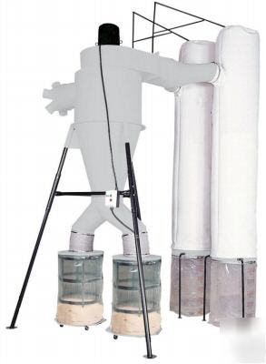 Lobo 10HP 6400CFM 2 stage dust collector 