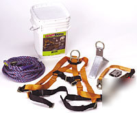 Miller BRFK50/50FT ready roofer fall protection system