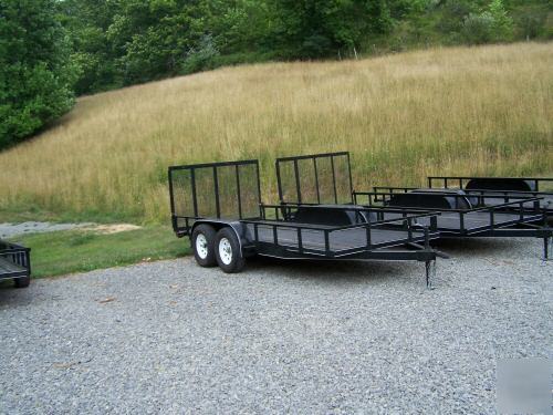 New 2007 6'4' by 16' utility / landscape / atv trailer