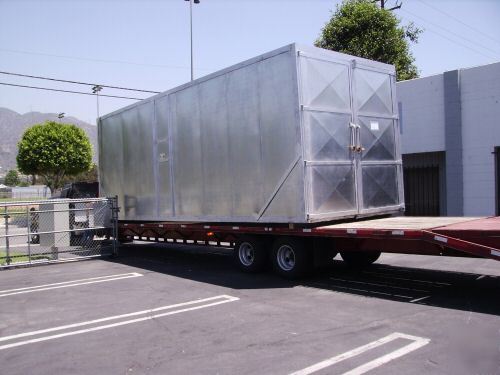 New powder coat batch oven inside 6FT x 6FT x 10FT deep