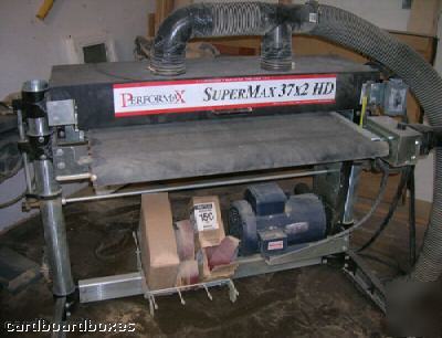 Performax super-max 37 x 2 hd drum sander so cal