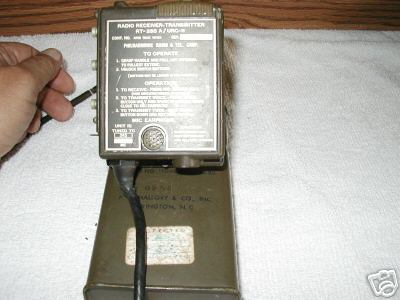 Rt-285 a/urc-11 survival 243 mc radio