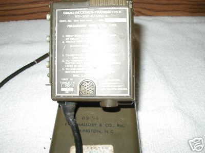 Rt-285 a/urc-11 survival 243 mc radio