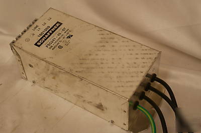 Schaffner emi line filter 208V 45A 45 amp FS5241-45-07