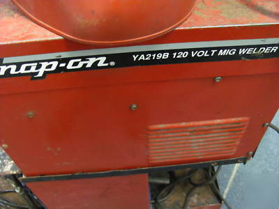 Snap on YA219B 120 volt mig welder 117-040
