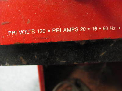 Snap on YA219B 120 volt mig welder 117-040