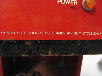Snap on YA219B 120 volt mig welder 117-040