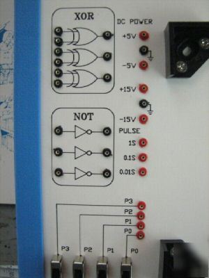 Solderless breadboard idl-400 logic trainer 6 avail