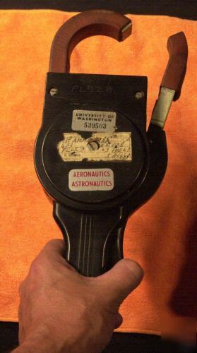 Vintage western electric inductive volt amp meter 633