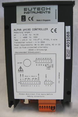  eutech ph/orp controller w/transmitter