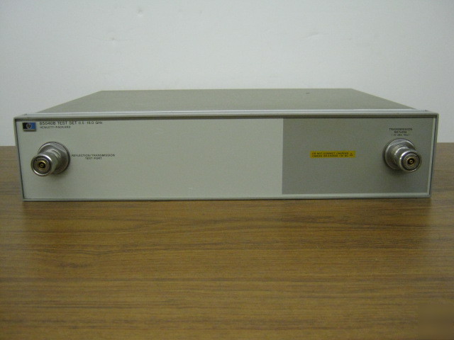 Hp agilent 85040B test set