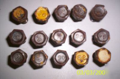 John deere a b g front lug nut bolts qty 15 