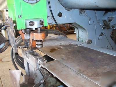 Mubea 70TON hyd ironworker, mech, 1