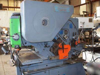 Mubea 70TON hyd ironworker, mech, 1