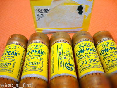 New 18 lot buss lpj-30SP fuse LPJ30SP lpj-30-sp class j