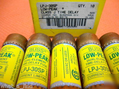 New 18 lot buss lpj-30SP fuse LPJ30SP lpj-30-sp class j