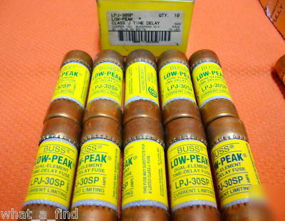 New 18 lot buss lpj-30SP fuse LPJ30SP lpj-30-sp class j