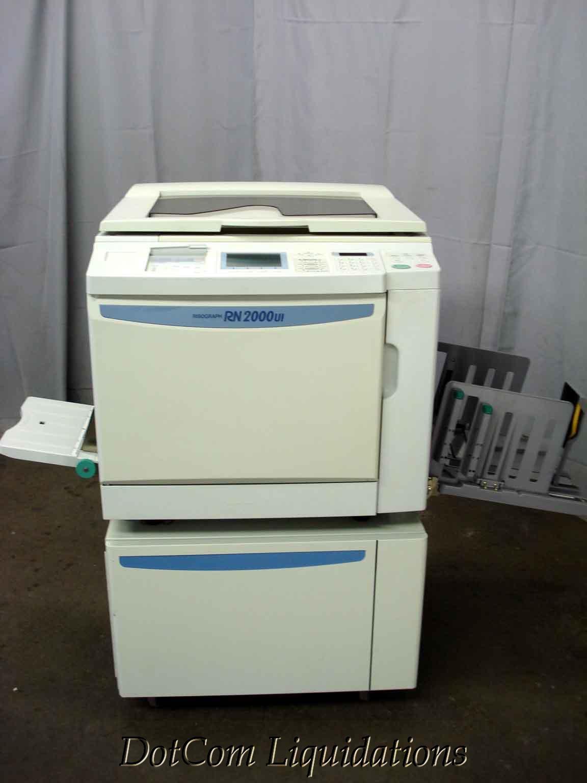 Riso risograph RN2000 ui high-speed network duplicator