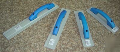 Set of (4) magnesium concrete hand floats