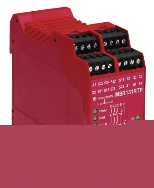  allen bradley guardmaster relay MSR131RTP < >