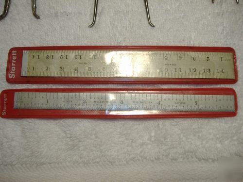 17 old machinist tools-calipers,gages,rules-lufkin-1931