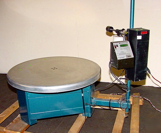 2005 rapid air pmdh-35 3,500 lb pallet uncoiler