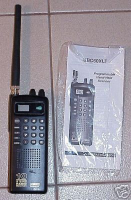 Bearcat UBC60XLT handheld scanner radio