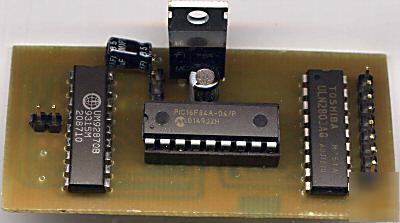 Dtmf decoder controlling 8 relays with pic