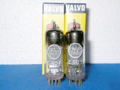 E80F valvo goldpin tube nos in box lot of 2