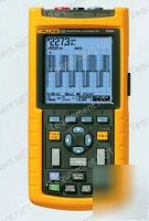 Fluke 123 industrial scopemeter in hard case