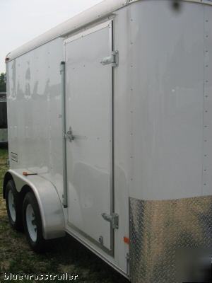 Haulmark 7X12 enclosed cargo carrier trailer (158001)