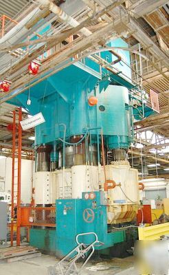 Hpm hydraulic press, 7000 ton