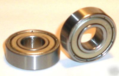 New (100) R6-zz shielded ball bearings, 3/8 x 7/8