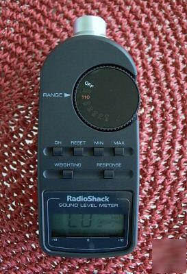 New brand radio shack digital sound level meter 33-2055