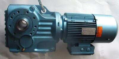 New sew eurodrive speed reducer with 3 hp motor