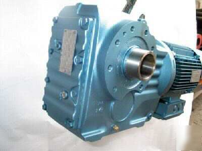 New sew eurodrive speed reducer with 3 hp motor