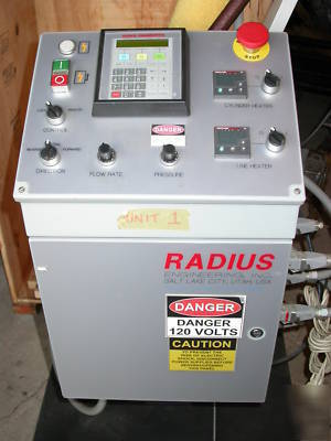 Radius engineering 2100 resin composite injection mach.