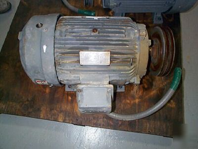Siemens severe duty induction motor 20HP