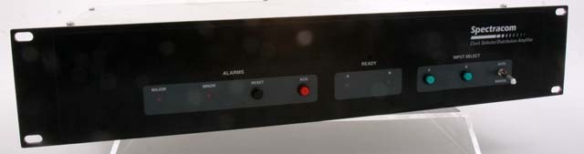 Spectracom 8144-rd clock selector / distribution amp