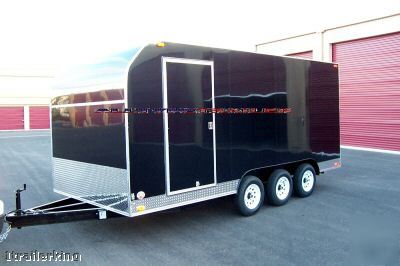 New enclosed event vendor catering concession trailer