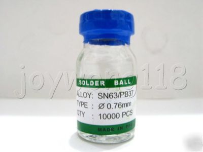 10K 0.76MM bga solder balls tools (sample price)