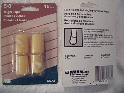 53 packs (4PK) 212 total furniture leg high tips 5/8