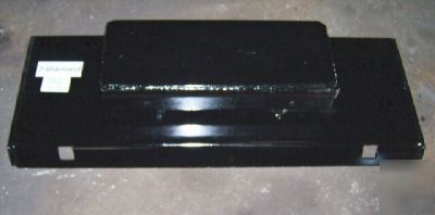 Adaptor fits asv rc-30 convert to mini skid steer mount