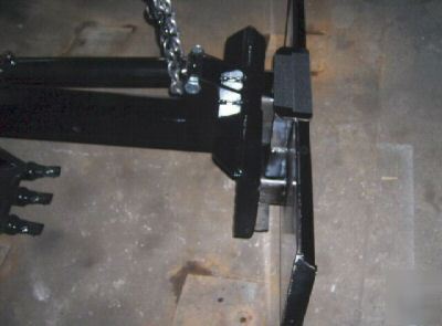 Adaptor fits asv rc-30 convert to mini skid steer mount