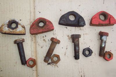 Allis chalmers c b eccentric bolts clamps