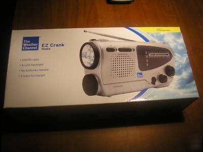 Ez crank radio (the weather channel)