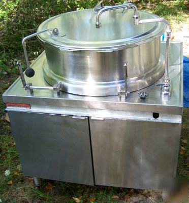 Market forge - 40 gal tilt steam kettle